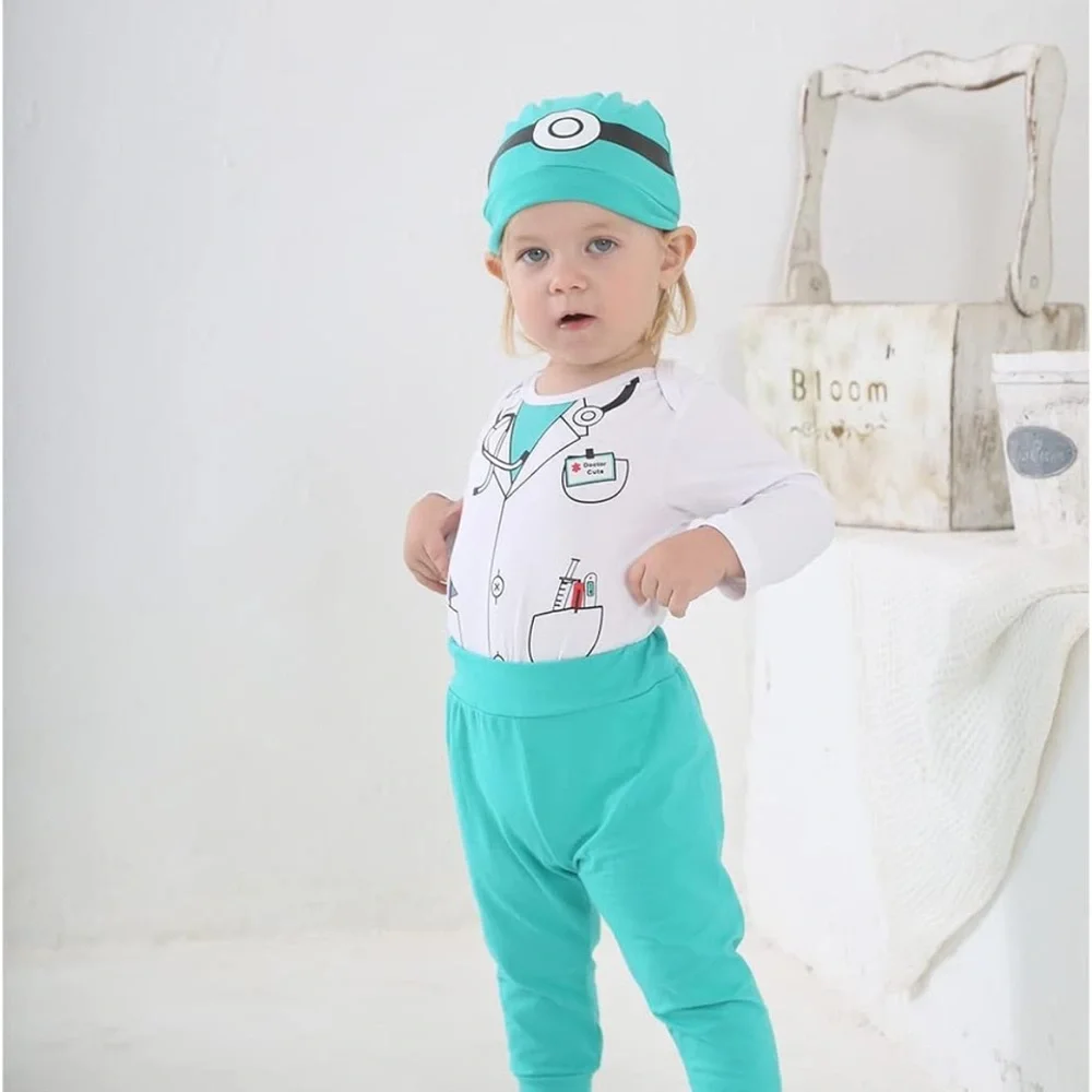 3 Piece Doctor Costume for Baby/Toddler